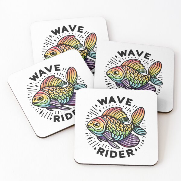 Item preview, Rainbow Fish: Wave Rider designed and sold by Dungeon-Depot.