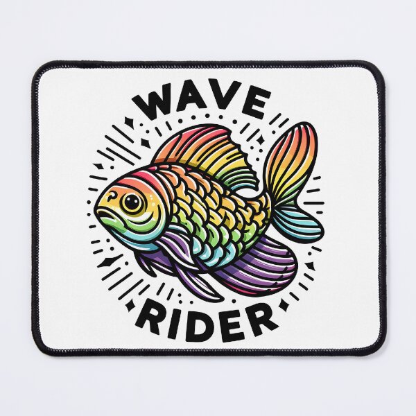 Item preview, Rainbow Fish: Wave Rider designed and sold by Dungeon-Depot.