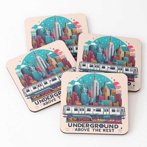 Item preview, New York Subway NYC Subway Train designed and sold by MayaDelaye.