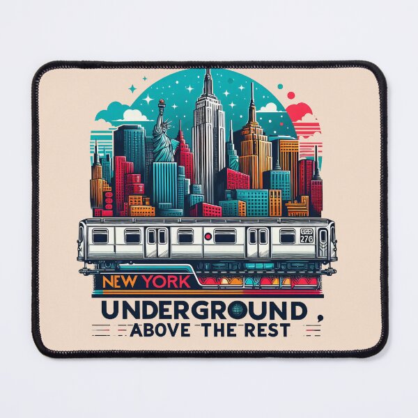 Item preview, New York Subway NYC Subway Train designed and sold by MayaDelaye.