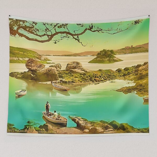 Item preview, Glengariff Harbour County Cork Retro 1892 designed and sold by OliDesigns.
