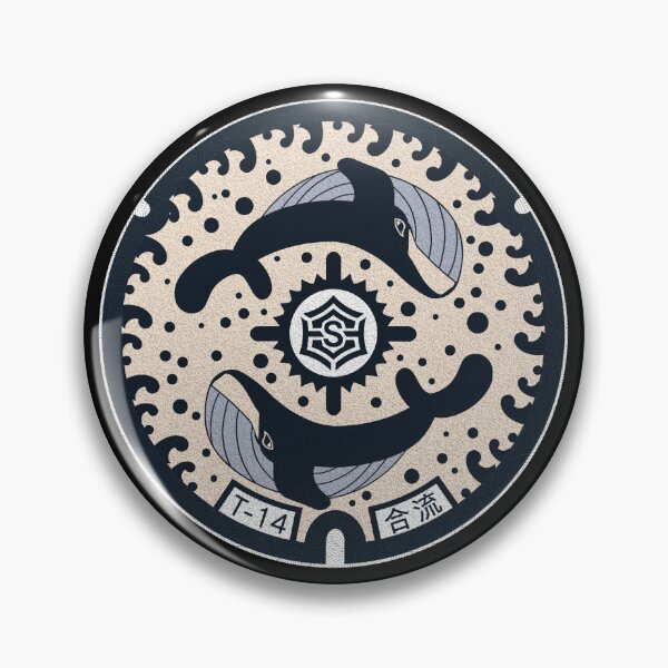Item preview, Kochi City Manhole Cover Art designed and sold by Musashi1996Art.