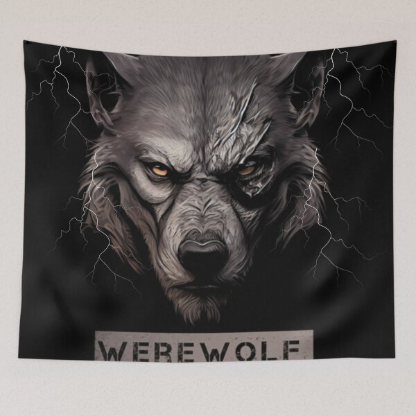 Item preview, scary werewolf designed and sold by Vilemo.