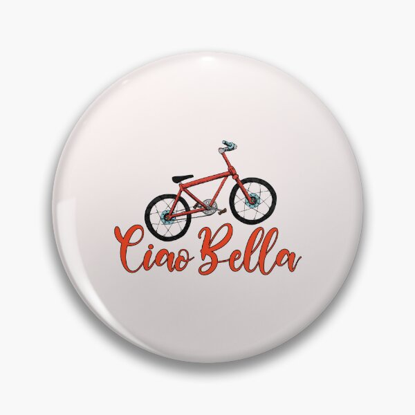 Item preview, Bicicleta Ciao Bella | Hola hermosa amante de las bicicletas. designed and sold by PurpleLoveStore.