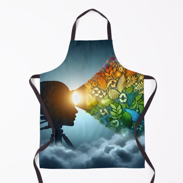 Item preview, Green Harmony: Earth's Salvation designed and sold by AI-Only Creations.