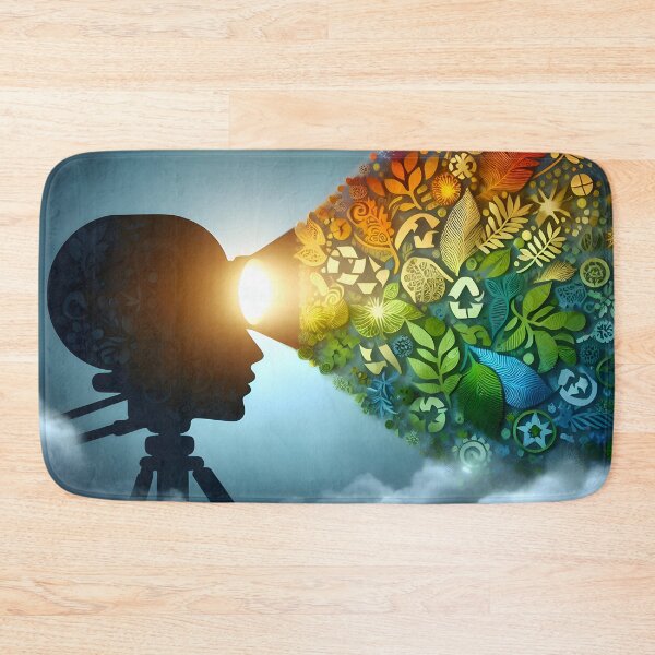 Item preview, Green Harmony: Earth's Salvation designed and sold by AI-Only Creations.