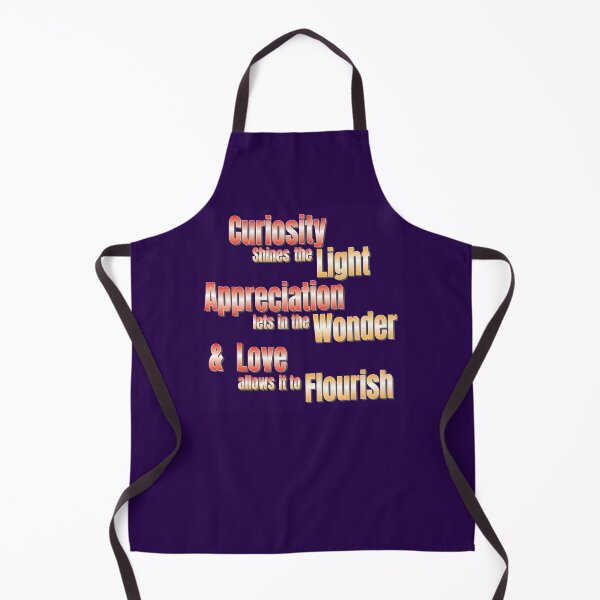 Item preview, Curiosity Appreciation and Love - Life Motivational Slogan designed and sold by Harlake.