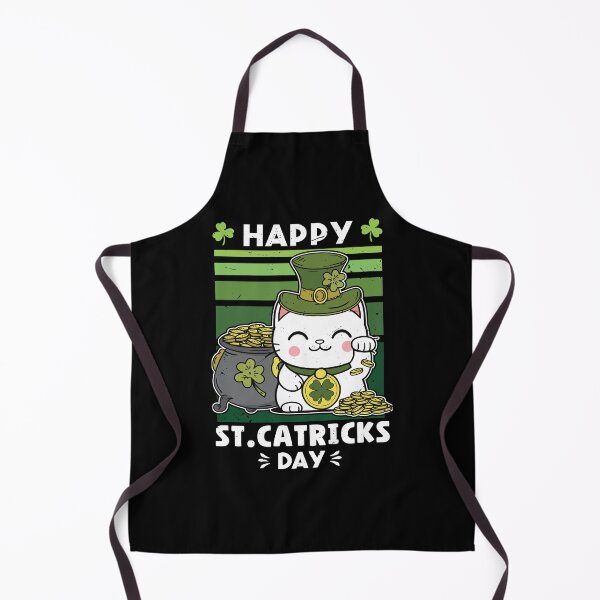 Item preview, Happy St Catricks day - Shamrock Cat St. Patrick's Day Gift designed and sold by JUSTBEELEGANT.