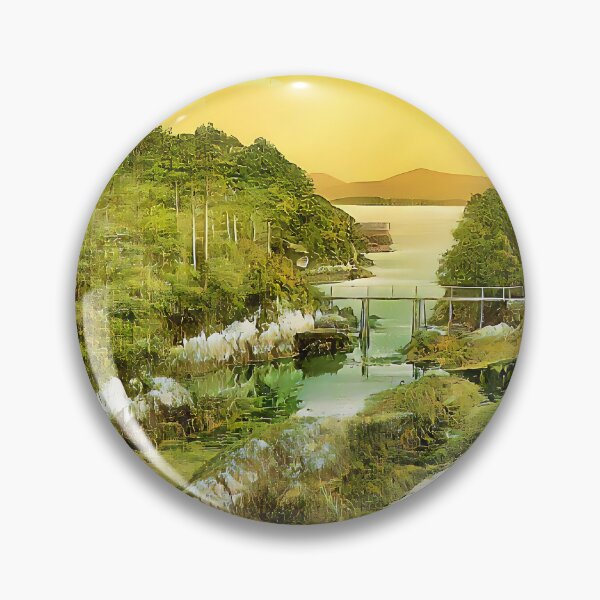 Item preview, Parknasilla County Kerry Ireland Retro 1900 designed and sold by OliDesigns.