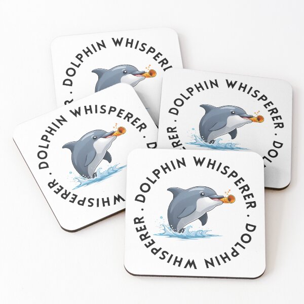 Item preview, Dolphin Whisperer - A Symphony of Sea Life! designed and sold by ArchVibe.
