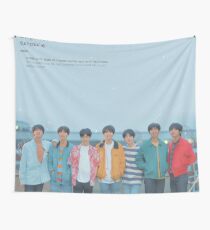 Bts love yourself wonder euphoria Wall Tapestry