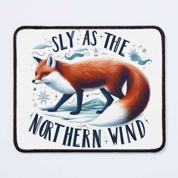 Item preview, Arctic Fox: Sly as the Northern wind designed and sold by Dungeon-Depot.