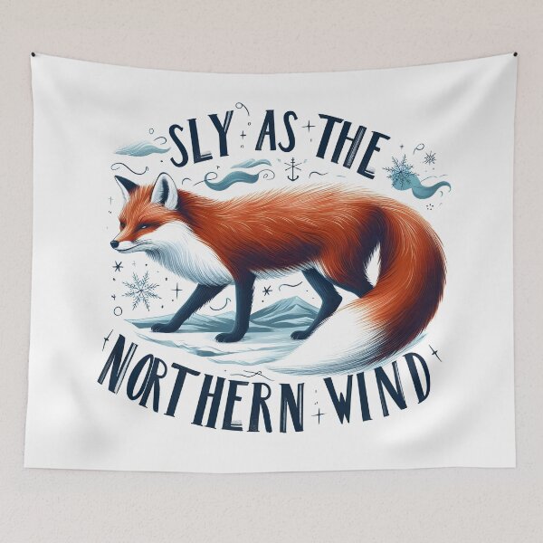 Item preview, Arctic Fox: Sly as the Northern wind designed and sold by Dungeon-Depot.