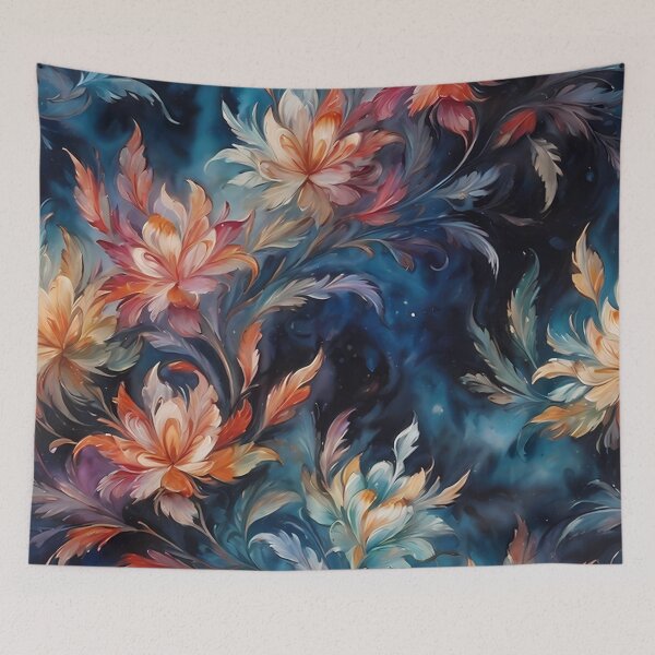 Item preview, Great pattern with roses and blue  designed and sold by aminz4.