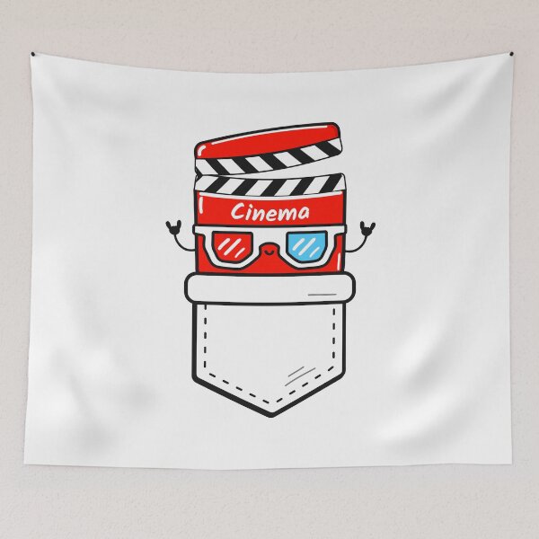 Item preview, Movie Night Magic - Cinema Pocket Design designed and sold by RuyaFab.