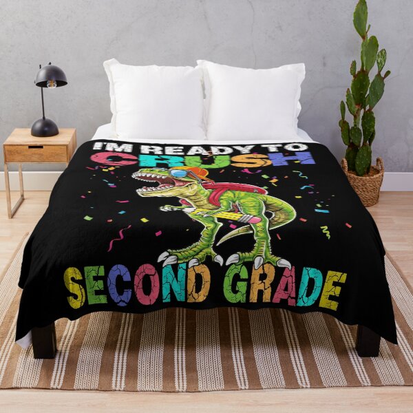 Item preview, Ready To Crush Second Grade T Rex Dinosaur Back to School designed and sold by MobyStickers.