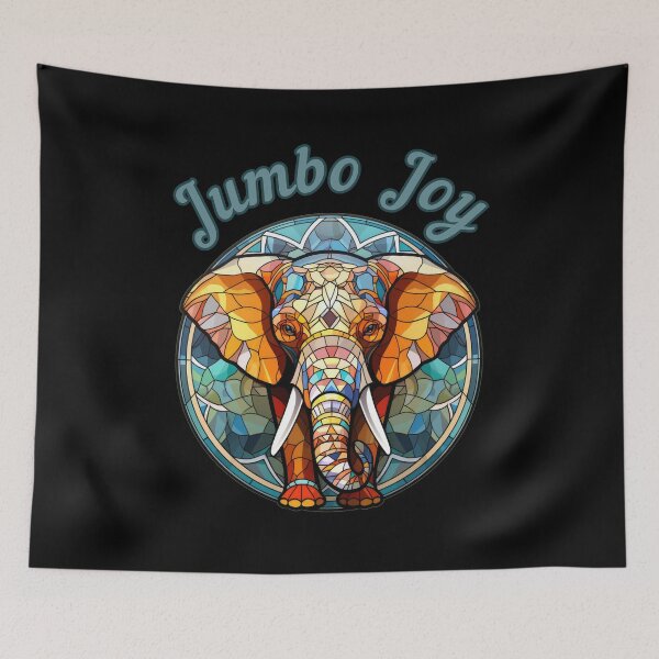 Item preview, Jumbo Joy elephant head designed and sold by ElephantVibes.