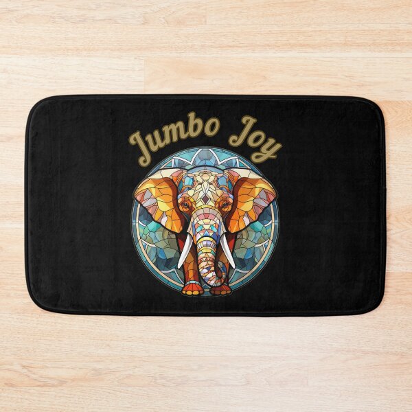 Item preview, Jumbo Joy elephant face designed and sold by ElephantVibes.