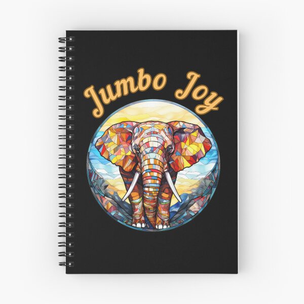 Item preview, Jumbo Joy watercolor elephant designed and sold by ElephantVibes.