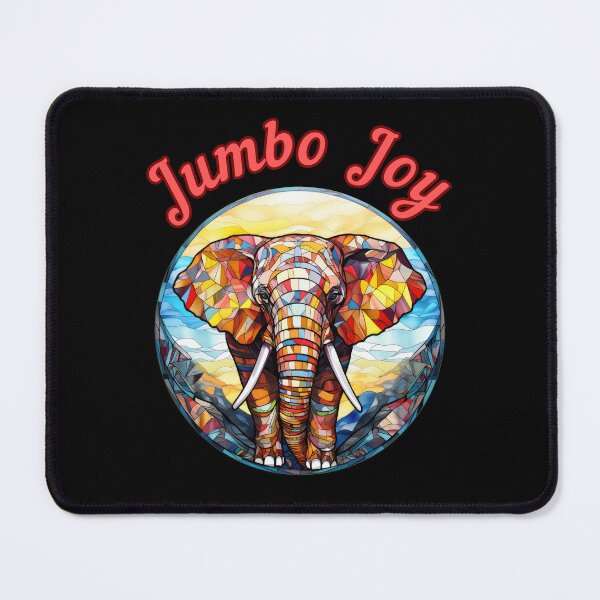 Item preview, Jumbo Joy happy elephant designed and sold by ElephantVibes.