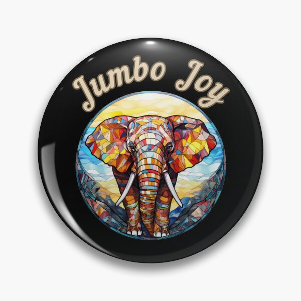 Item preview, Jumbo Joy elephant saying designed and sold by ElephantVibes.