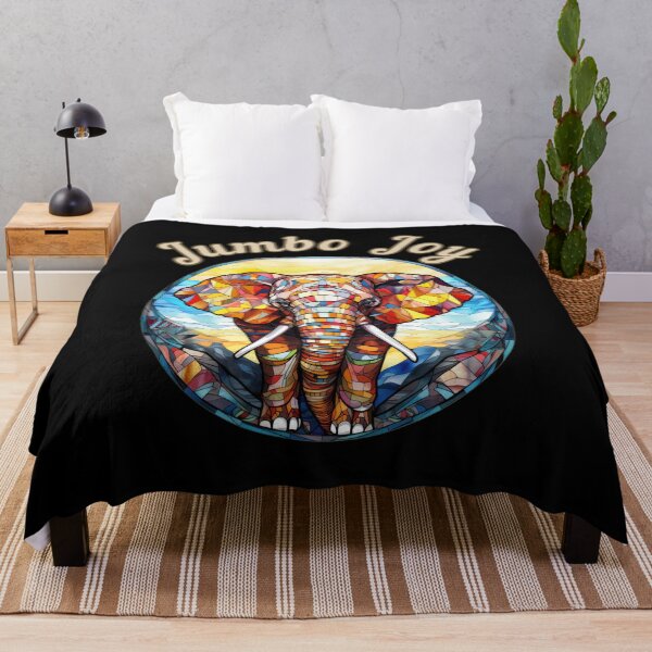 Item preview, Jumbo Joy elephant saying designed and sold by ElephantVibes.