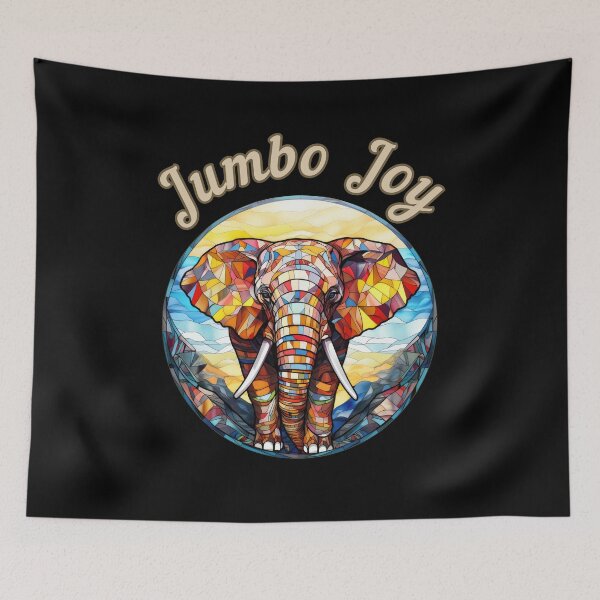 Item preview, Jumbo Joy elephant saying designed and sold by ElephantVibes.