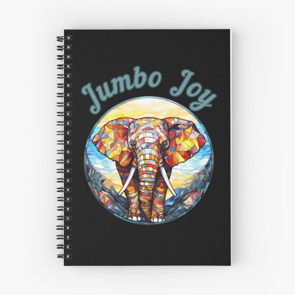 Item preview, Jumbo Joy elephant quote designed and sold by ElephantVibes.