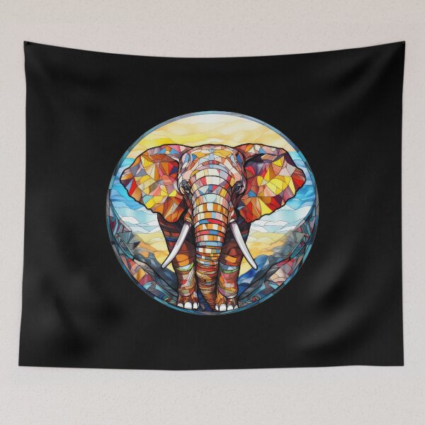 Item preview, Colorful Elephant designed and sold by ElephantVibes.