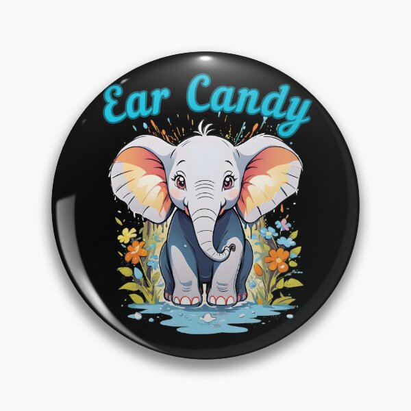 Item preview, Ear Candy funny elephant designed and sold by ElephantVibes.