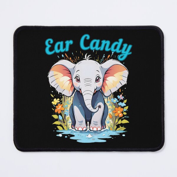 Item preview, Ear Candy funny elephant designed and sold by ElephantVibes.