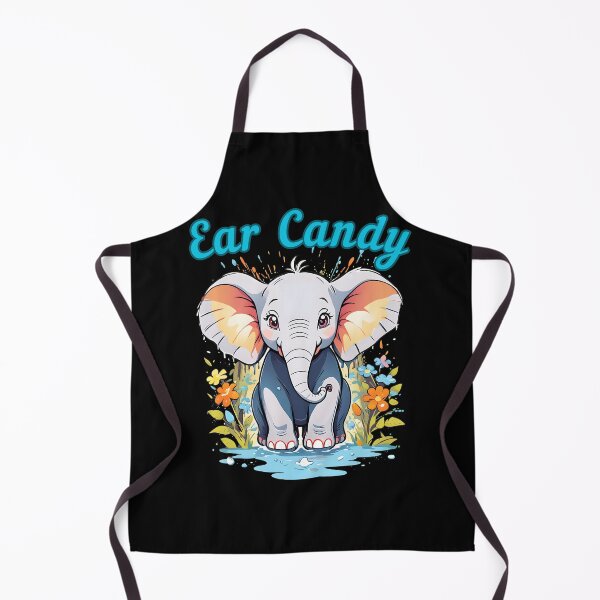 Item preview, Ear Candy funny elephant designed and sold by ElephantVibes.