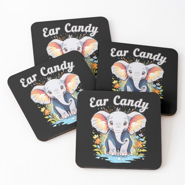 Item preview, Ear Candy elephant head designed and sold by ElephantVibes.