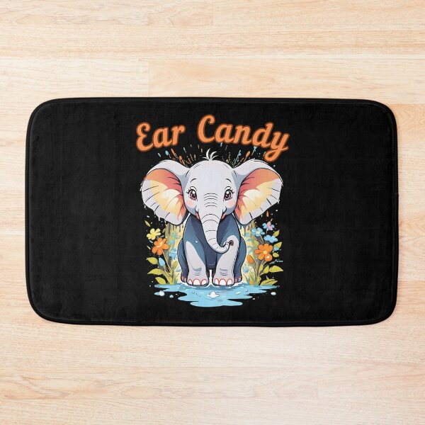 Item preview, Ear Candy elephant portrait designed and sold by ElephantVibes.