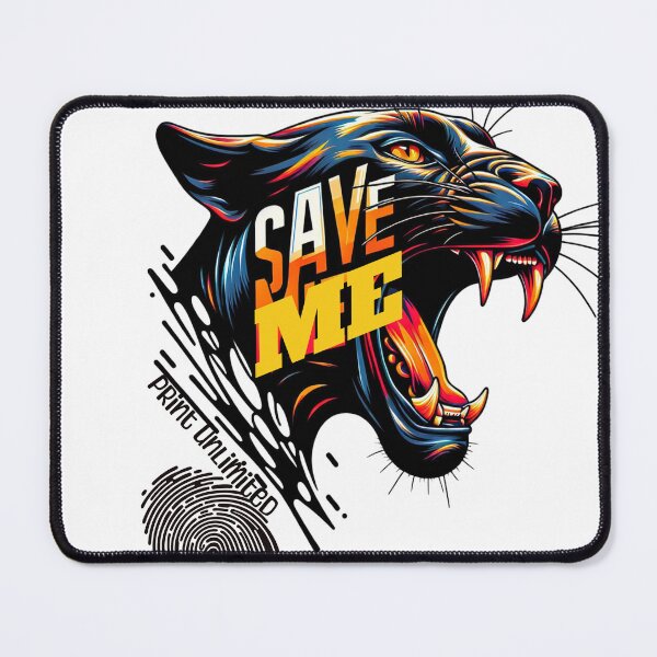 Item preview, Save Me-Panther designed and sold by Sheila Baquero.