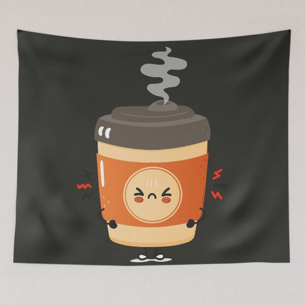 Item preview, Steaming Hot Mood - Animated Coffee Cup designed and sold by RuyaFab.