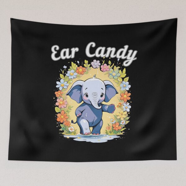 Item preview, Ear Candy surreal elephant designed and sold by ElephantVibes.