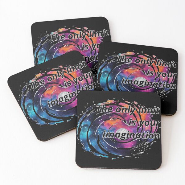Item preview, inscription The only limit is your imagination designed and sold by Vilemo.