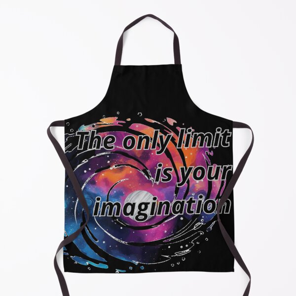 Item preview, inscription The only limit is your imagination designed and sold by Vilemo.