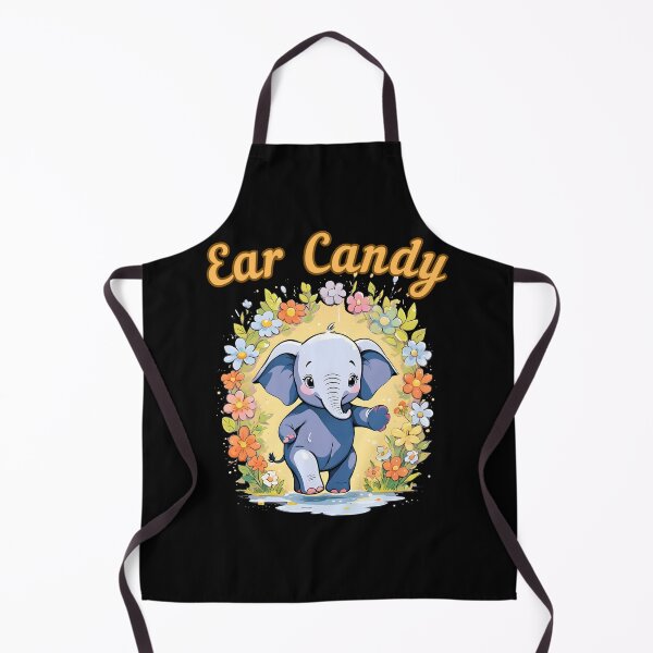 Item preview, Ear Candy watercolor elephant designed and sold by ElephantVibes.