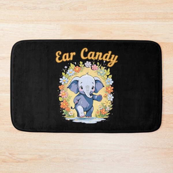 Item preview, Ear Candy watercolor elephant designed and sold by ElephantVibes.