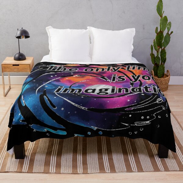 Item preview, inscription The only limit is your imagination designed and sold by Vilemo.