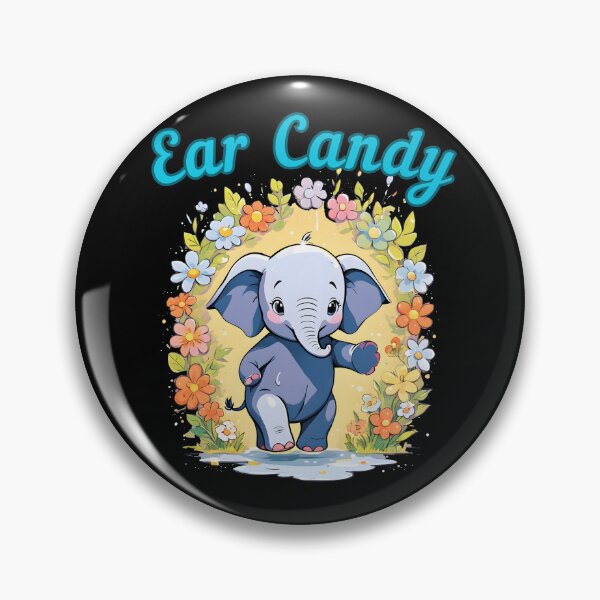 Item preview, Ear Candy adorable elephant designed and sold by ElephantVibes.
