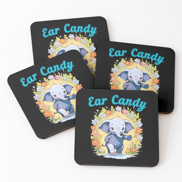 Item preview, Ear Candy adorable elephant designed and sold by ElephantVibes.