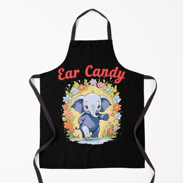 Item preview, Ear Candy happy elephant designed and sold by ElephantVibes.