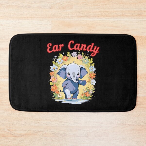 Item preview, Ear Candy happy elephant designed and sold by ElephantVibes.