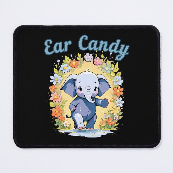 Item preview, Ear Candy elephant saying designed and sold by ElephantVibes.