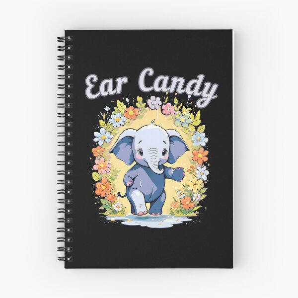 Item preview, Ear Candy elephant quote designed and sold by ElephantVibes.