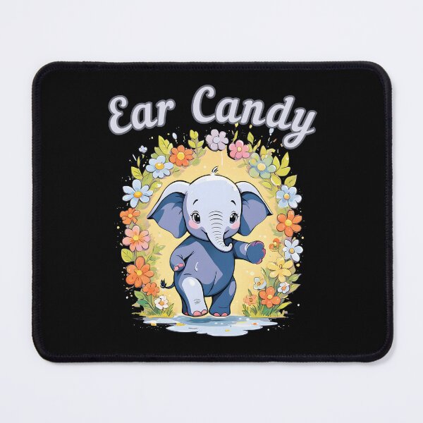 Item preview, Ear Candy elephant quote designed and sold by ElephantVibes.