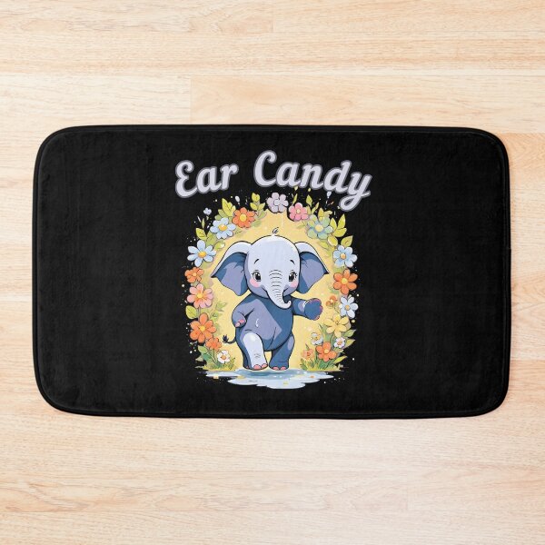 Item preview, Ear Candy elephant quote designed and sold by ElephantVibes.